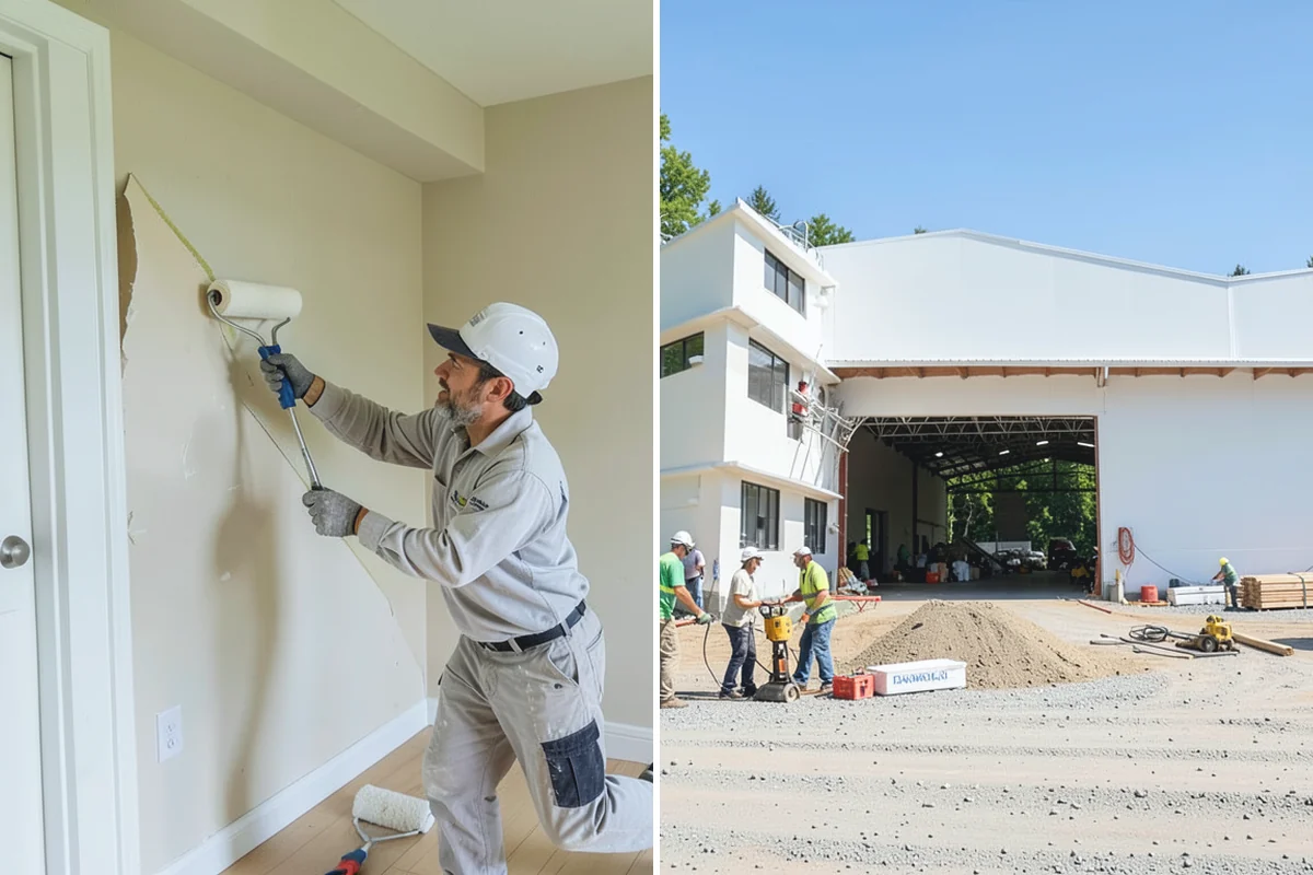 Tile Removal in Skykomish, King County, WA - Mask and protect adjacent areas for dust control