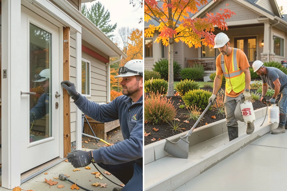 Tile Removal in Snohomish, Snohomish County, WA - Mask and protect adjacent areas for dust control