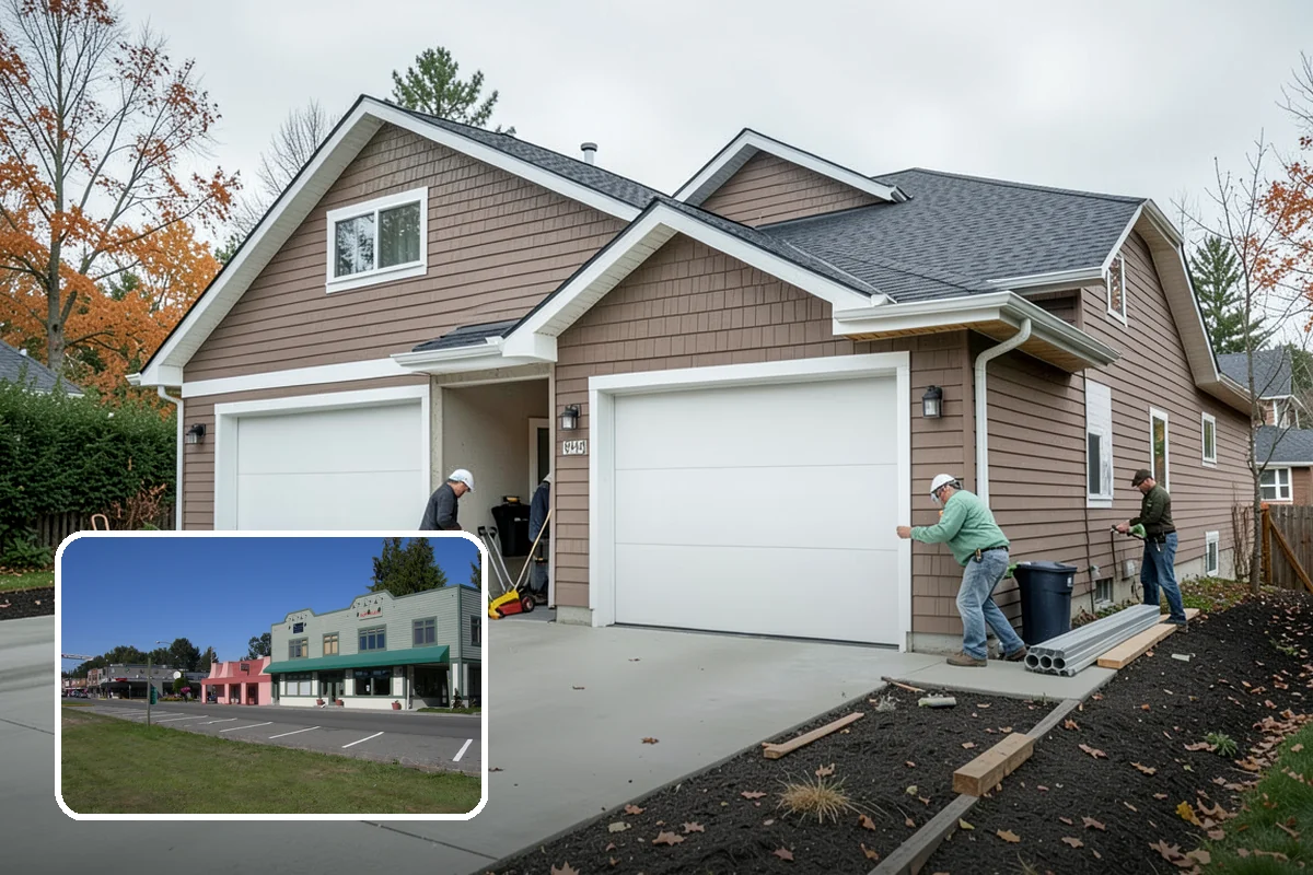 Tile Removal in Snoqualmie, King County, WA - Dust containment that protects the rest of your home