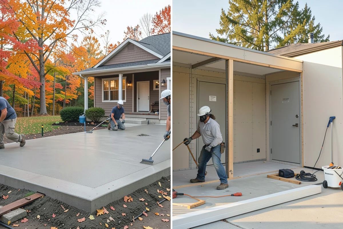 Tile Removal in South Prairie, Pierce County, WA - Mask and protect adjacent areas for dust control