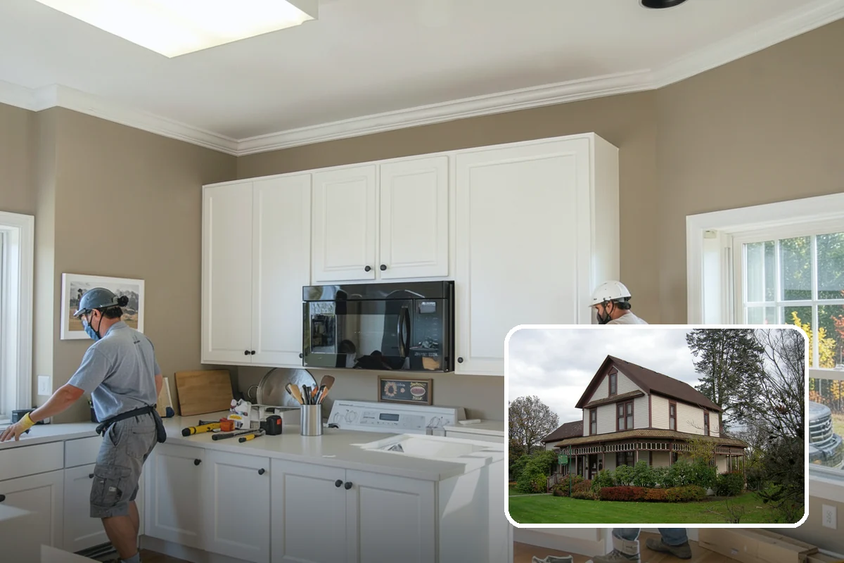 Tile Removal in Sumner, Pierce County, WA - Dust containment that protects the rest of your home