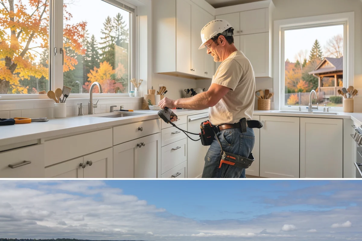 Tile Removal in University Place, Pierce County, WA - Tear-out is an indoor task available year-round and is typically the first step before a new floor or shower.
