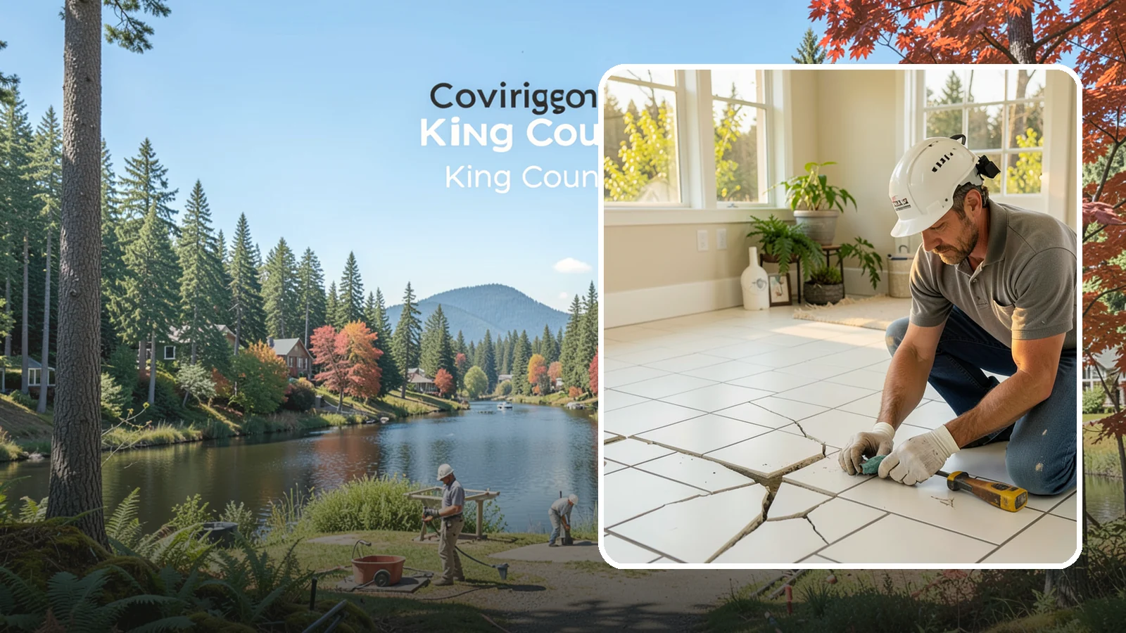Tile Repair in Covington, King County, WA - Targeted repairs for cracked, loose, or hollow tiles without redoing the whole surface.