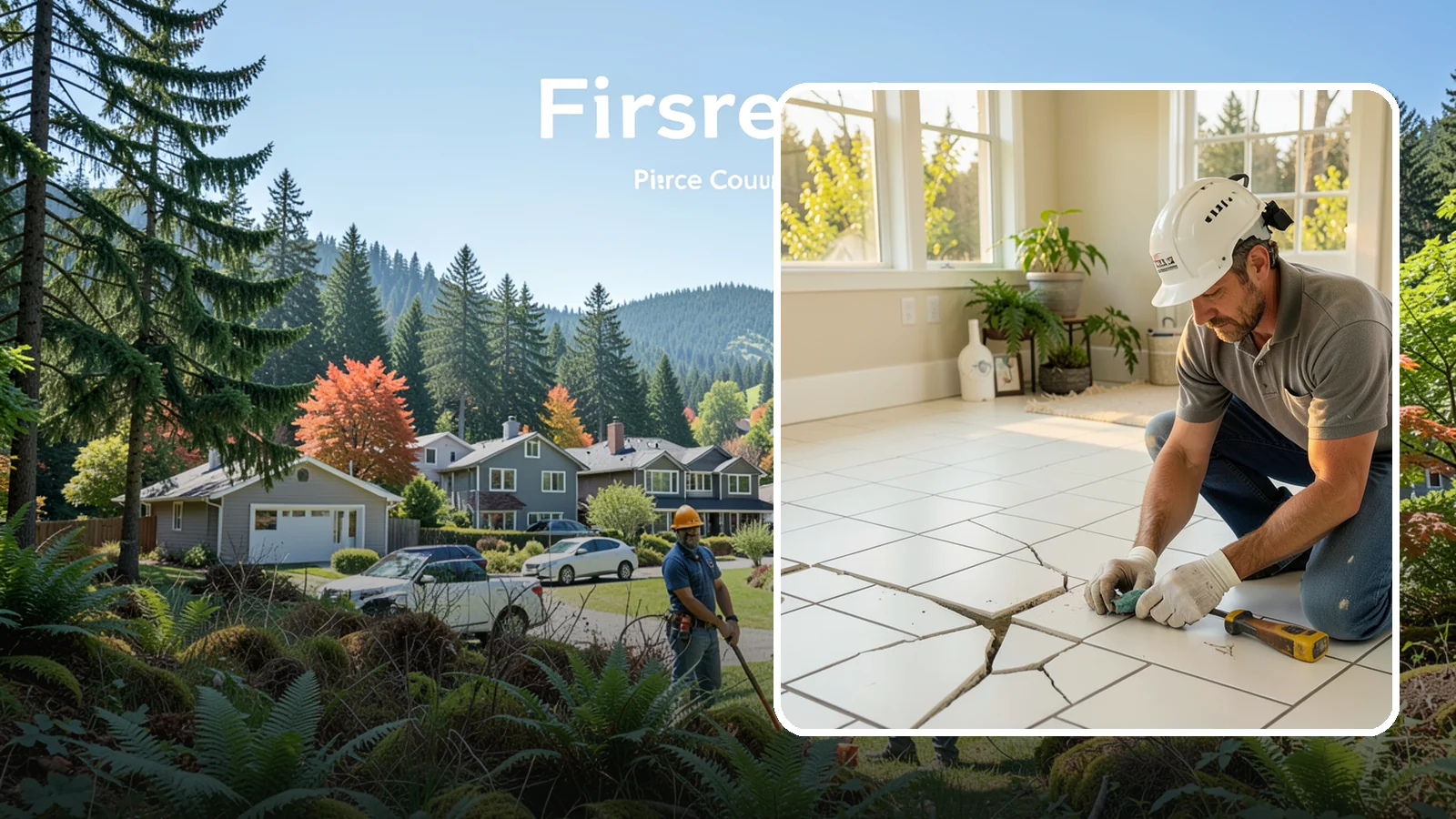 Tile Repair in Fircrest, Pierce County, WA - Targeted repairs for cracked, loose, or hollow tiles without redoing the whole surface.