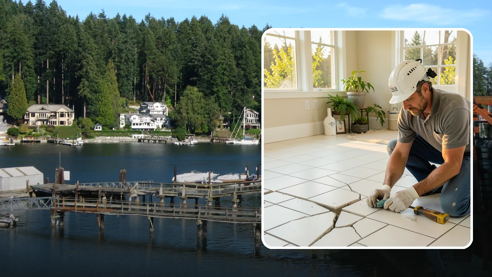Tile Repair in Gig Harbor, Pierce County, WA - Targeted repairs for cracked, loose, or hollow tiles without redoing the whole surface.