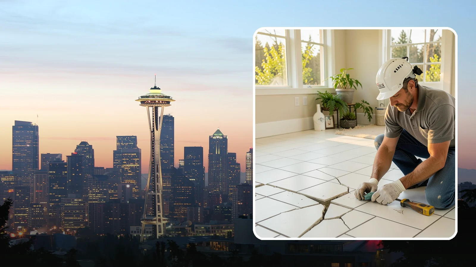 Tile Repair in Seattle, King County, WA - Targeted repairs for cracked, loose, or hollow tiles without redoing the whole surface.