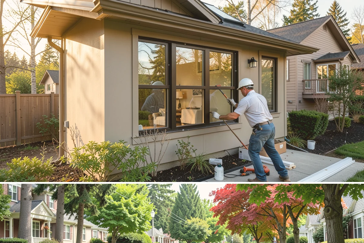 Tile Roof Installation in Beaux Arts Village, King County, WA - Dry summer conditions keep the underlayment protected while tiles are set and detailed.