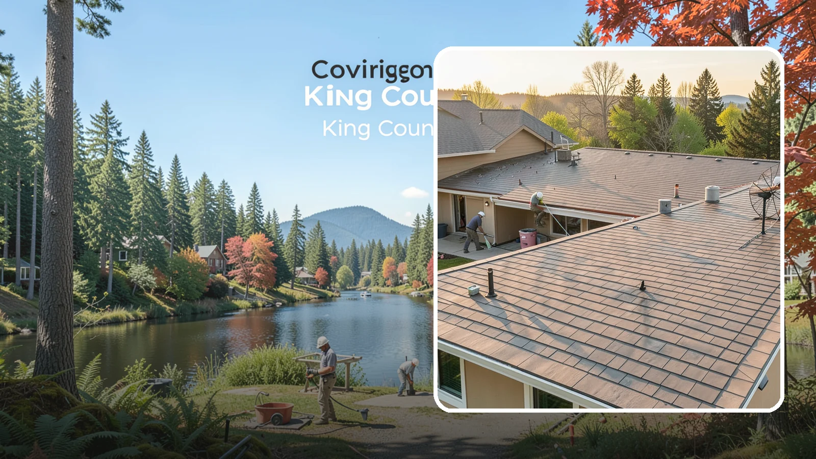 Tile Roof Installation in Covington, King County, WA - A durable concrete or clay tile roof that offers exceptional longevity and distinctive architectural style.