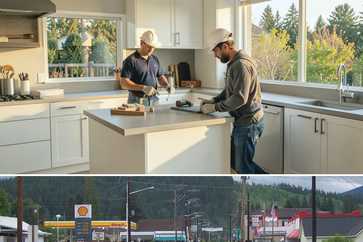 Tile Roof Installation in Granite Falls, Snohomish County, WA - Dry summer conditions keep the underlayment protected while tiles are set and detailed.
