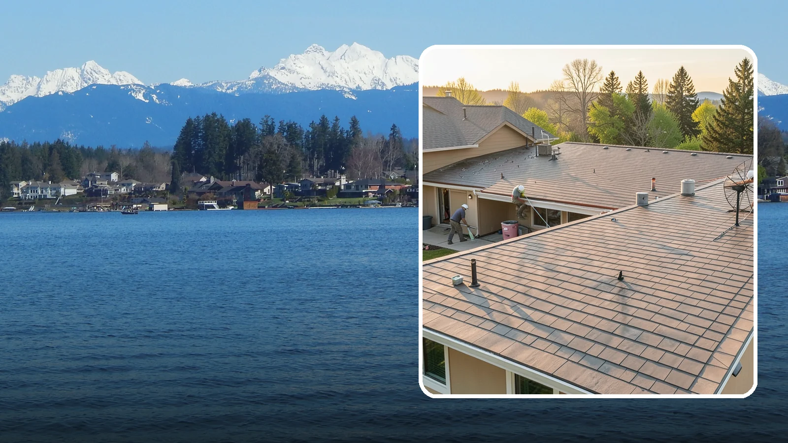 Tile Roof Installation in Lake Stevens, Snohomish County, WA - A durable concrete or clay tile roof that offers exceptional longevity and distinctive architectural style.