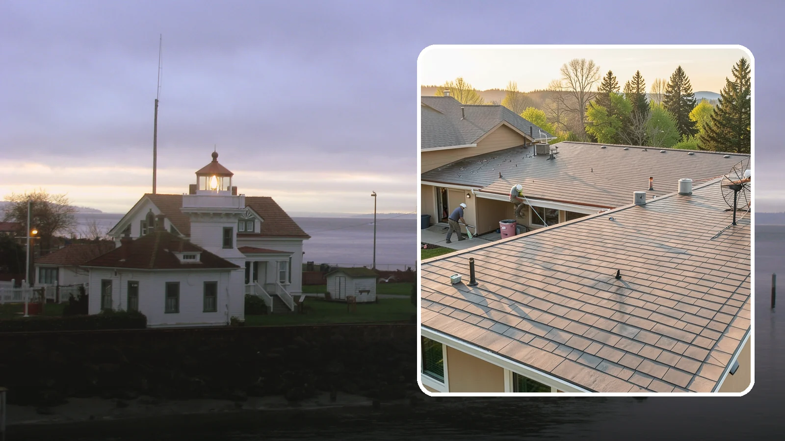 Tile Roof Installation in Mukilteo, Snohomish County, WA - A durable concrete or clay tile roof that offers exceptional longevity and distinctive architectural style.