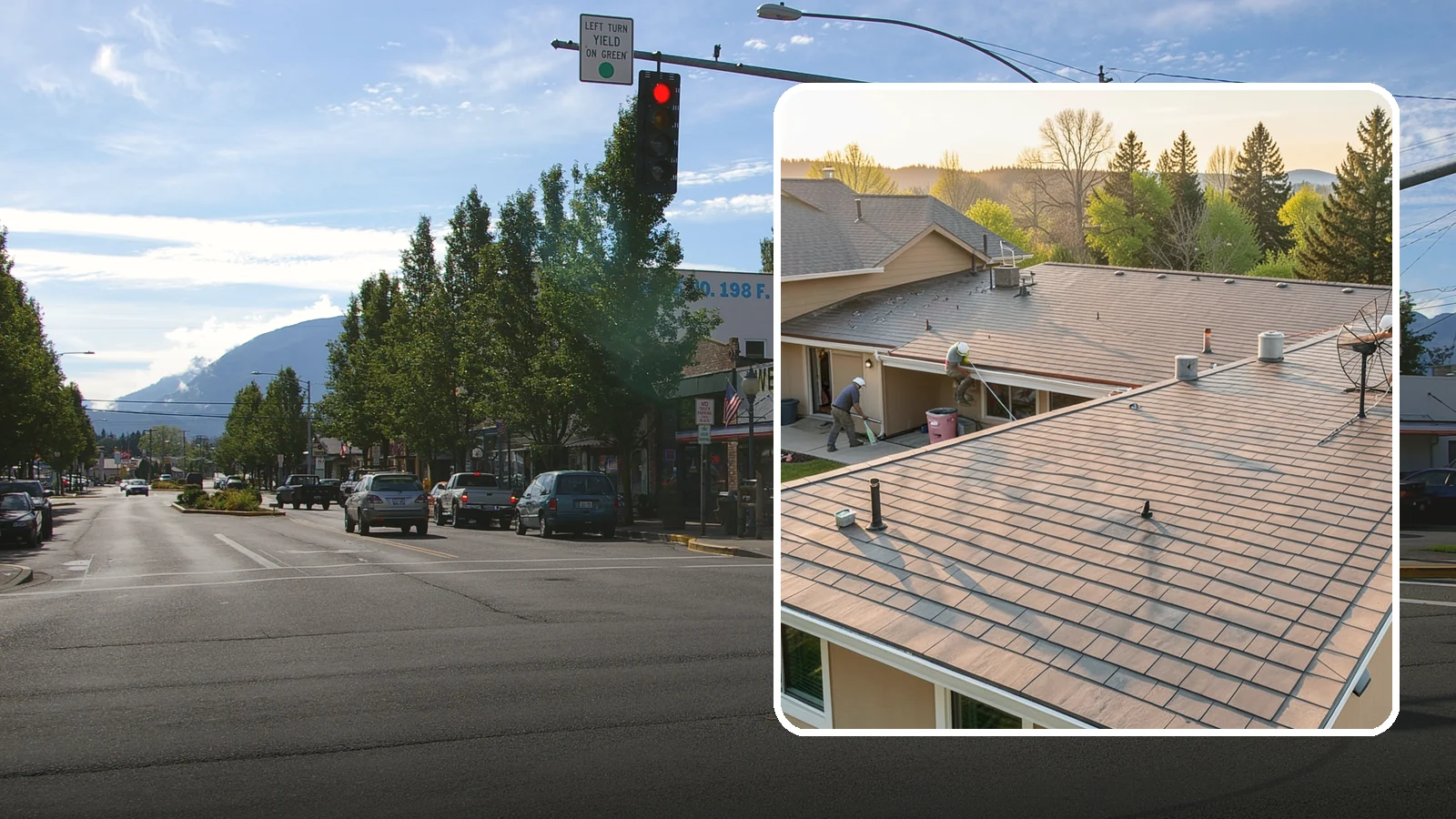 Tile Roof Installation in North Bend, King County, WA - A durable concrete or clay tile roof that offers exceptional longevity and distinctive architectural style.