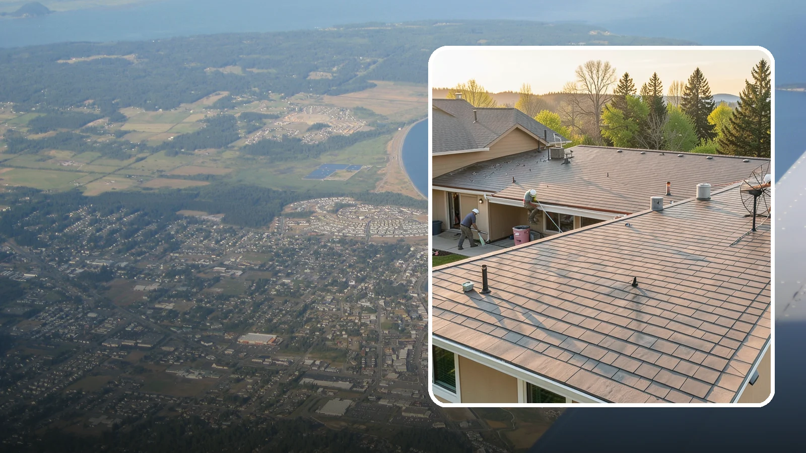 Tile Roof Installation in Oak Harbor, Island County, WA - A durable concrete or clay tile roof that offers exceptional longevity and distinctive architectural style.