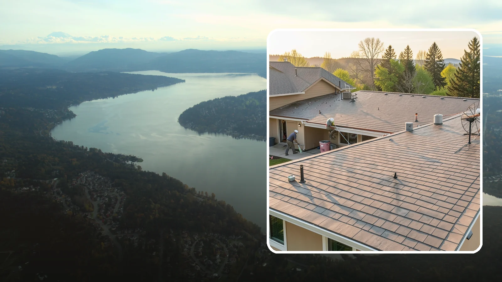 Tile Roof Installation in Sammamish, King County, WA - A durable concrete or clay tile roof that offers exceptional longevity and distinctive architectural style.