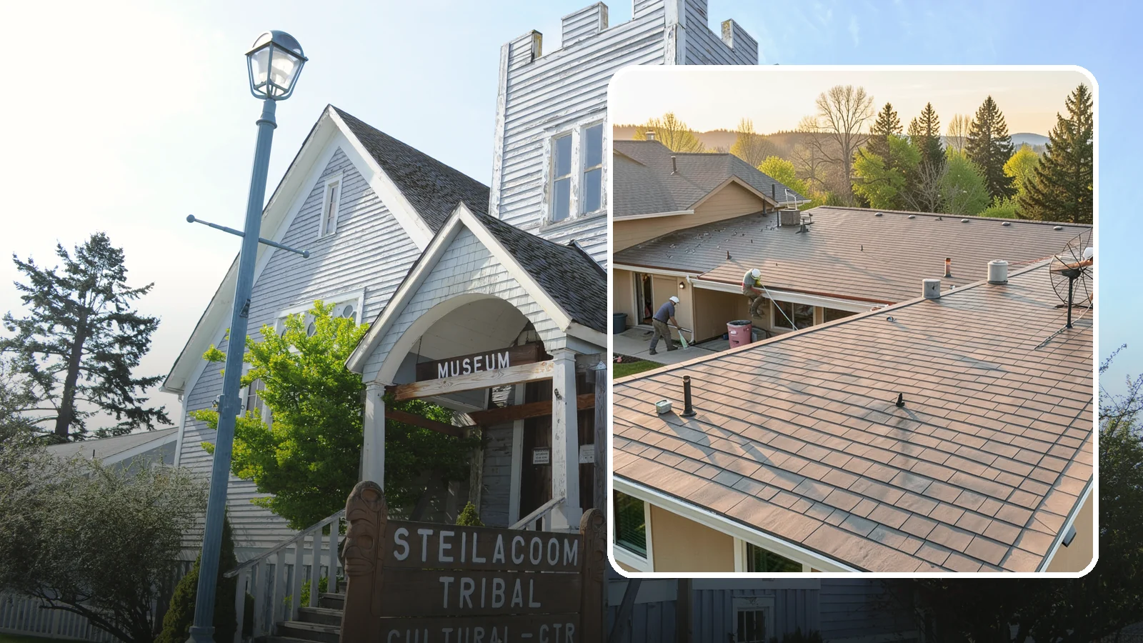 Tile Roof Installation in Steilacoom, Pierce County, WA - A durable concrete or clay tile roof that offers exceptional longevity and distinctive architectural style.
