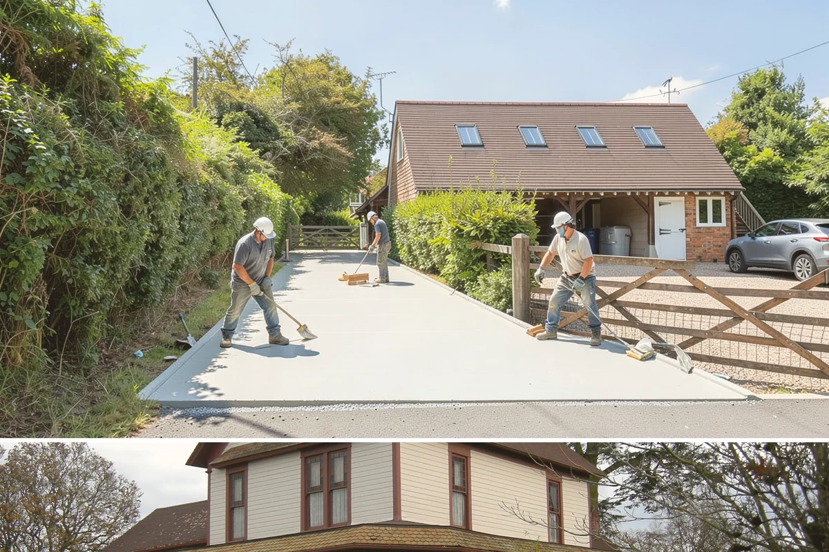 Tile Roof Installation in Sumner, Pierce County, WA - Dry summer conditions keep the underlayment protected while tiles are set and detailed.