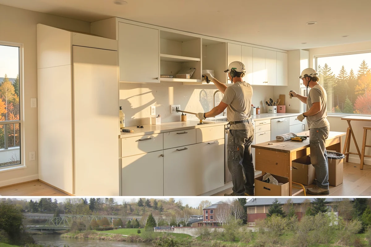 Tile Roof Installation in Tukwila, King County, WA - Dry summer conditions keep the underlayment protected while tiles are set and detailed.