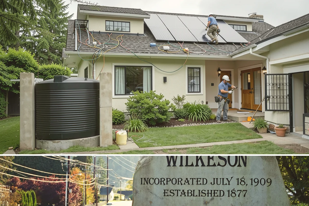 Tile Roof Installation in Wilkeson, Pierce County, WA - Dry summer conditions keep the underlayment protected while tiles are set and detailed.