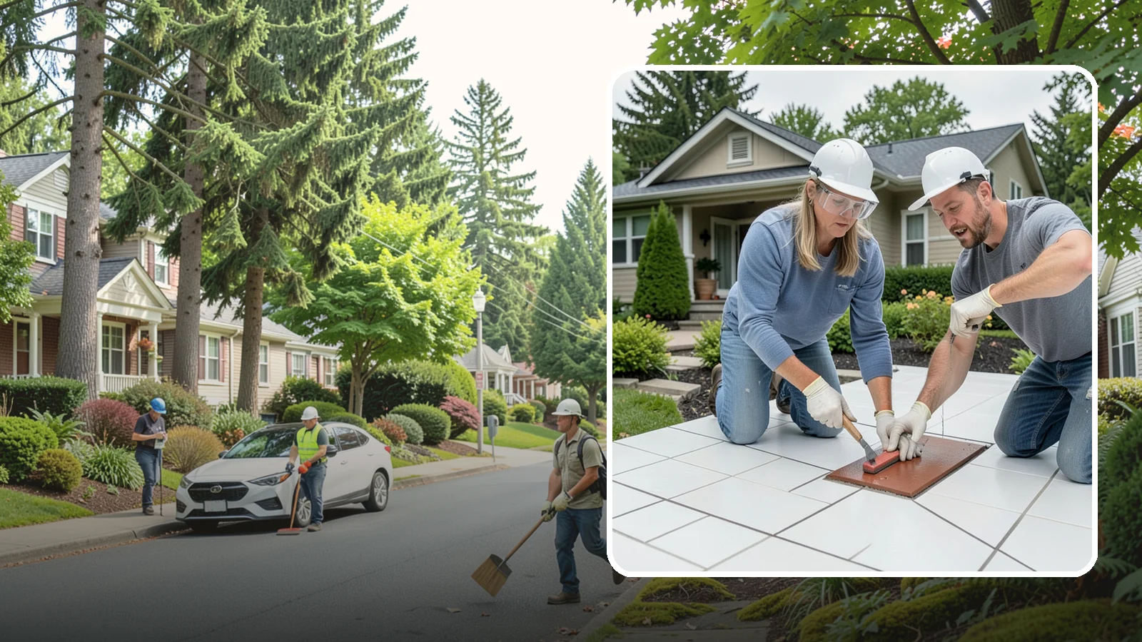 Tile Sealing in Beaux Arts Village, King County, WA - Penetrating sealers applied to porous tile and grout for stain and moisture protection.