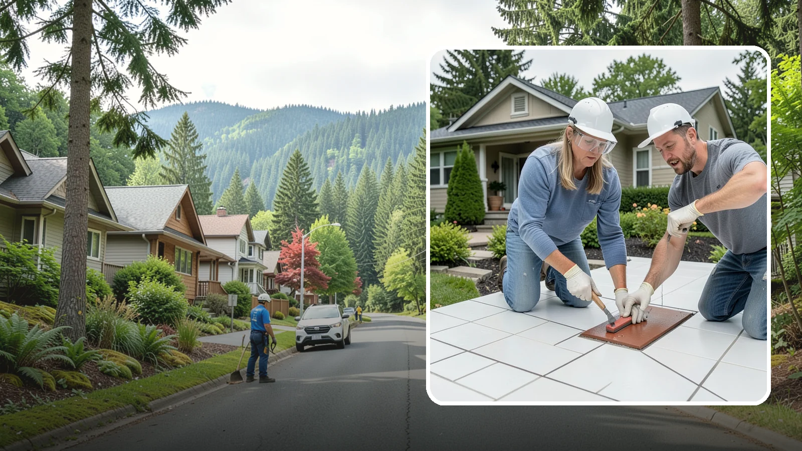 Tile Sealing in Darrington, Snohomish County, WA - Penetrating sealers applied to porous tile and grout for stain and moisture protection.