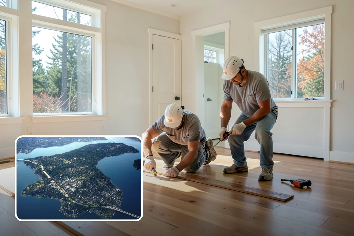 Tile Sealing in Mercer Island, King County, WA - Guards porous stone and grout against staining