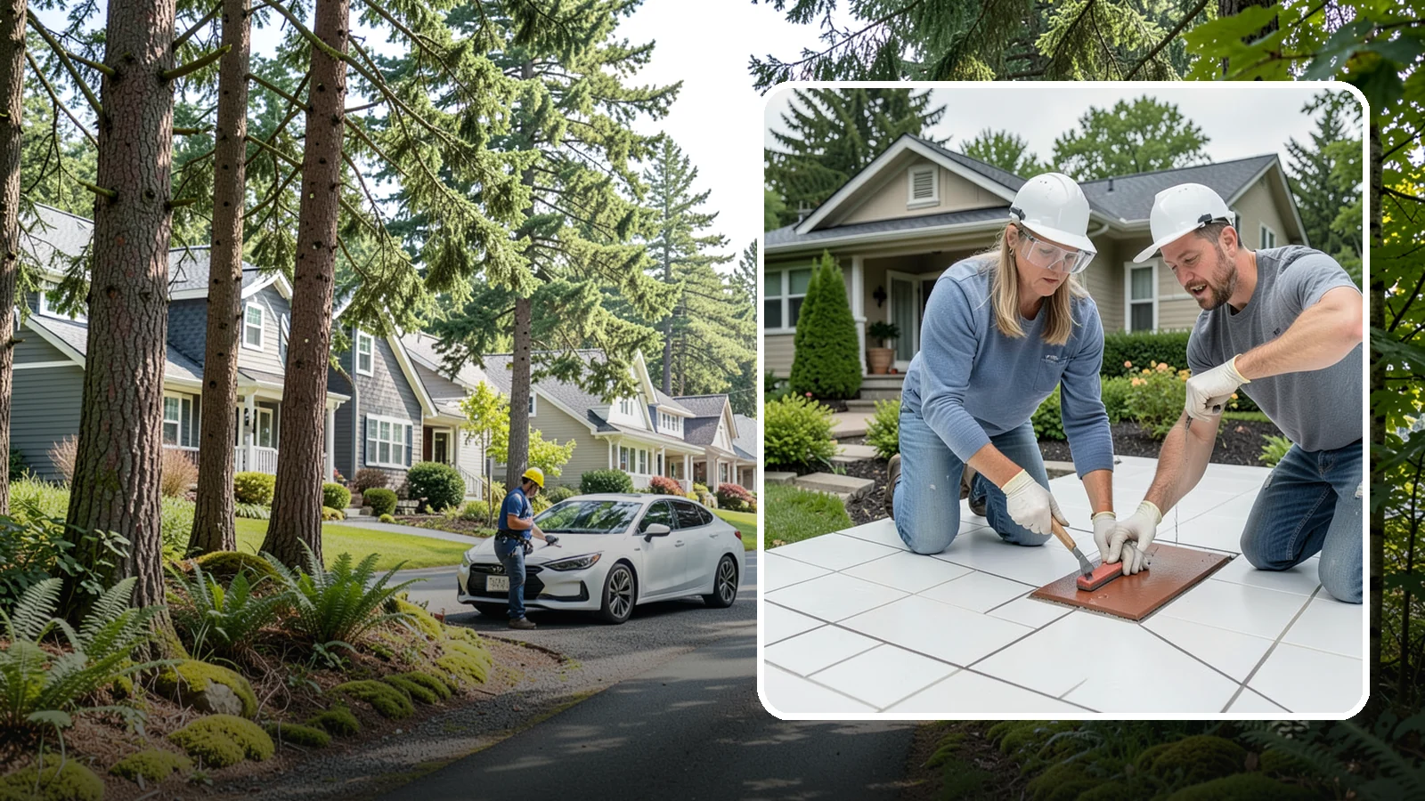 Tile Sealing in Normandy Park, King County, WA - Penetrating sealers applied to porous tile and grout for stain and moisture protection.