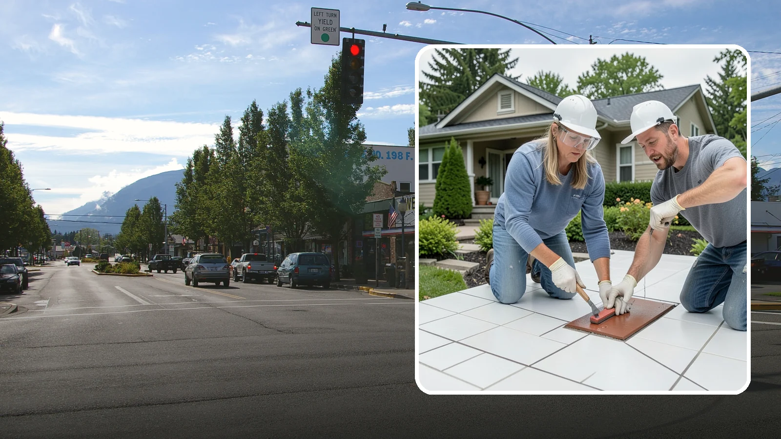 Tile Sealing in North Bend, King County, WA - Penetrating sealers applied to porous tile and grout for stain and moisture protection.