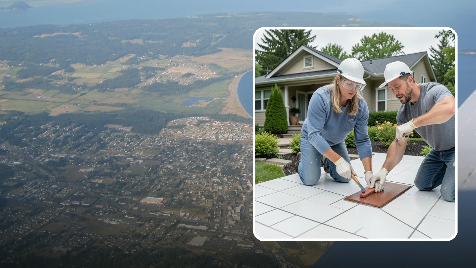Tile Sealing in Oak Harbor, Island County, WA - Penetrating sealers applied to porous tile and grout for stain and moisture protection.