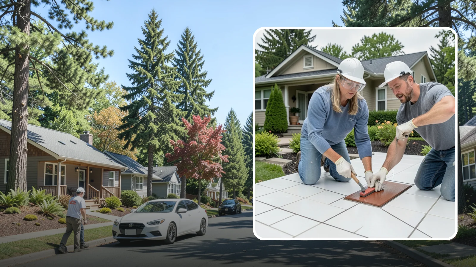 Tile Sealing in Orting, Pierce County, WA - Penetrating sealers applied to porous tile and grout for stain and moisture protection.