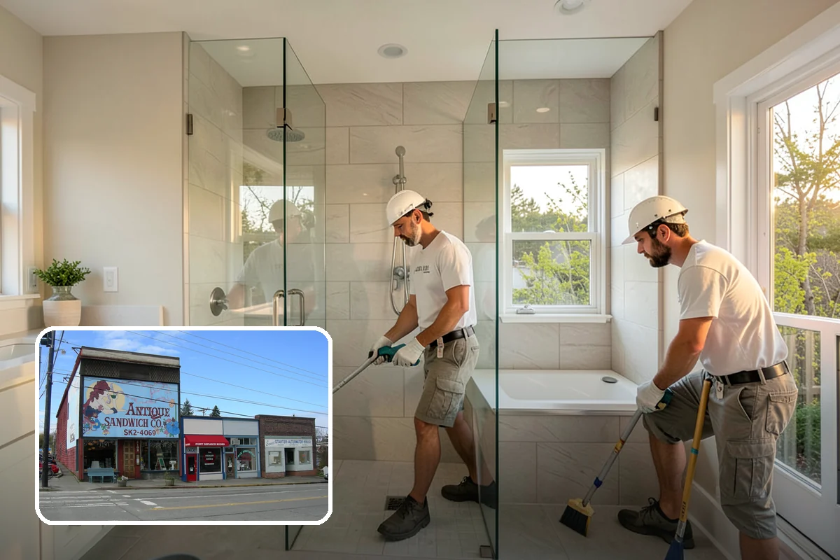 Tile Sealing in Ruston, Pierce County, WA - Guards porous stone and grout against staining