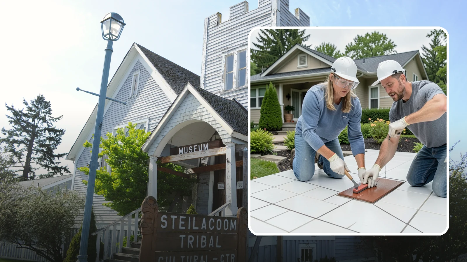 Tile Sealing in Steilacoom, Pierce County, WA - Penetrating sealers applied to porous tile and grout for stain and moisture protection.