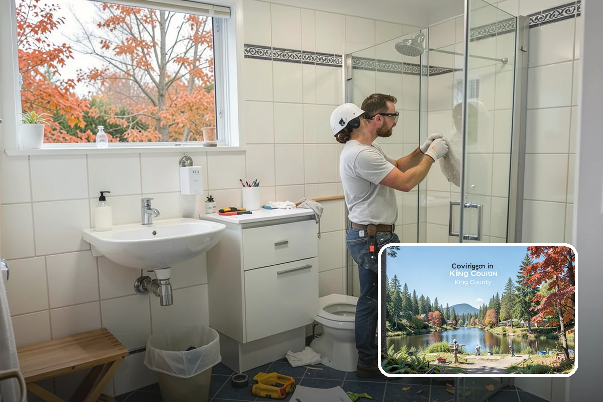 Tile Shower Installation in Covington, King County, WA - Delivers a fully custom, personalized look