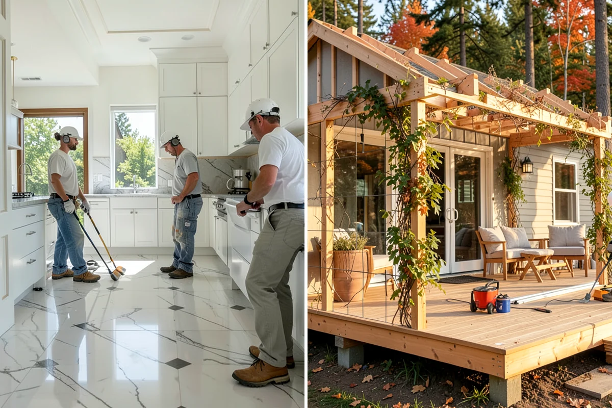 Tile Shower Installation in Everett, Snohomish County, WA - Frame and waterproof the shower walls