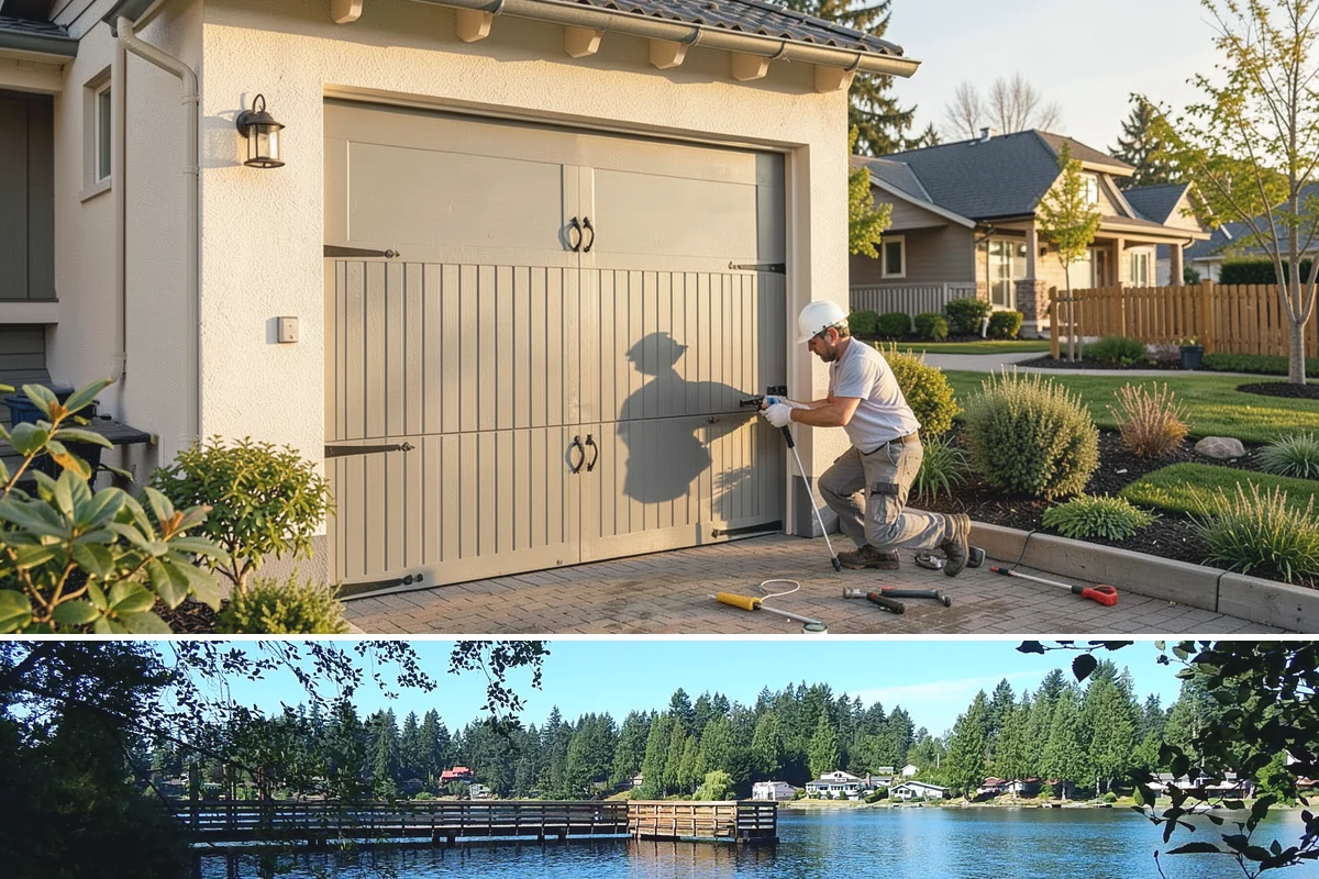 Tile Shower Installation in Federal Way, King County, WA - Tile work cures best in a controlled indoor environment, making the heated interior months a reliable time to install.