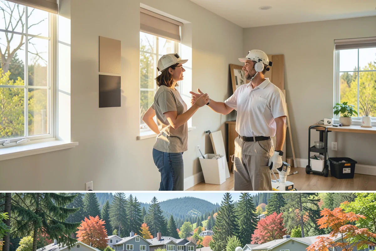 Tile Shower Installation in Fircrest, Pierce County, WA - Tile work cures best in a controlled indoor environment, making the heated interior months a reliable time to install.