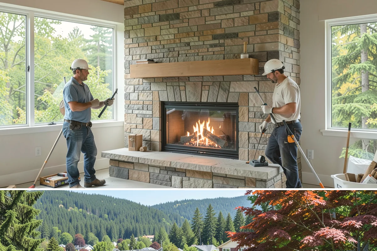 Tile Shower Installation in Index, Snohomish County, WA - Tile work cures best in a controlled indoor environment, making the heated interior months a reliable time to install.