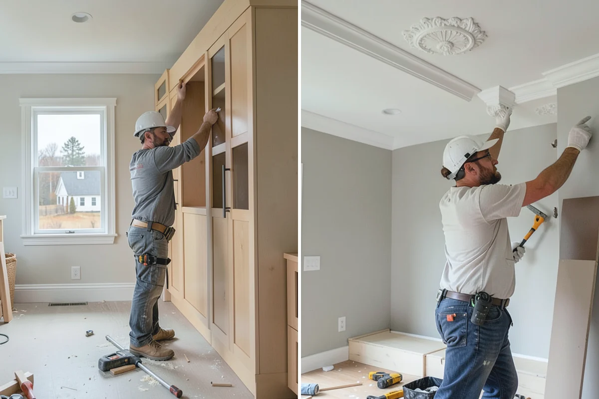 Tile Shower Installation in Renton, King County, WA - Frame and waterproof the shower walls