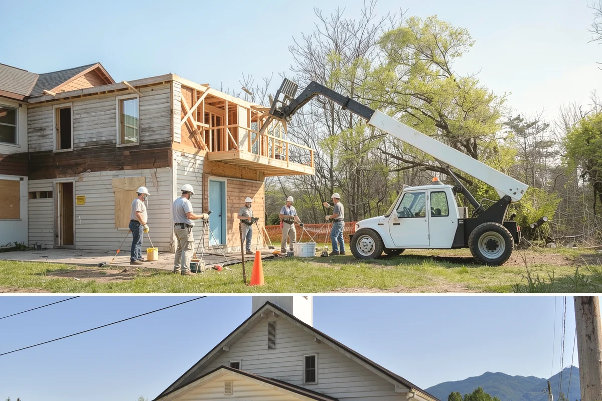 Timber Retaining Wall in Concrete, Skagit County, WA - Timber walls are best installed in drier weather so the base and backfill compact well, typically late spring through early fall.