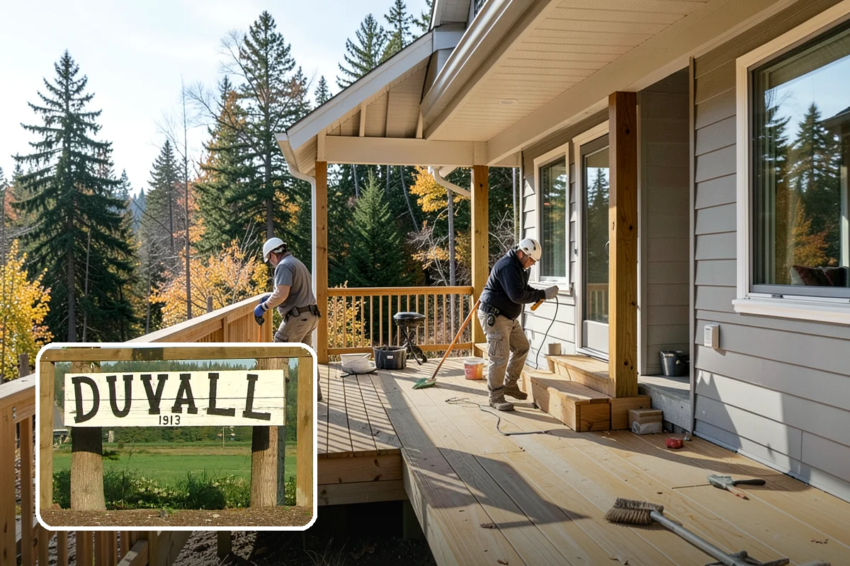 Timber Retaining Wall in Duvall, King County, WA - Economical option for shorter walls and terraces