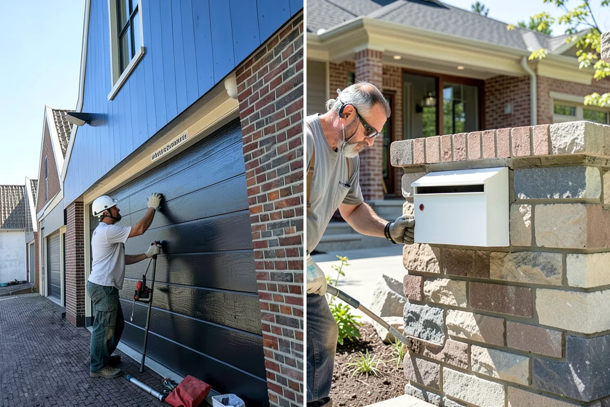 Timber Retaining Wall in Hunts Point, King County, WA - Lay out the wall and excavate a gravel base trench