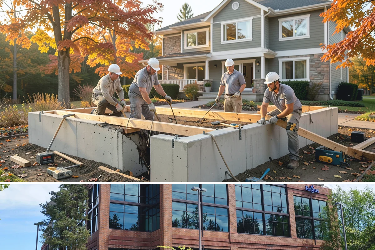 Timber Retaining Wall in Mountlake Terrace, Snohomish County, WA - Timber walls are best installed in drier weather so the base and backfill compact well, typically late spring through early fall.