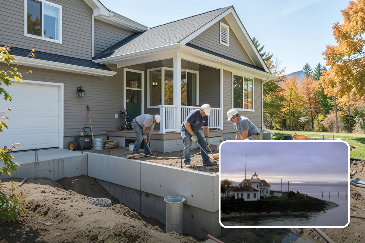 Timber Retaining Wall in Mukilteo, Snohomish County, WA - Economical option for shorter walls and terraces