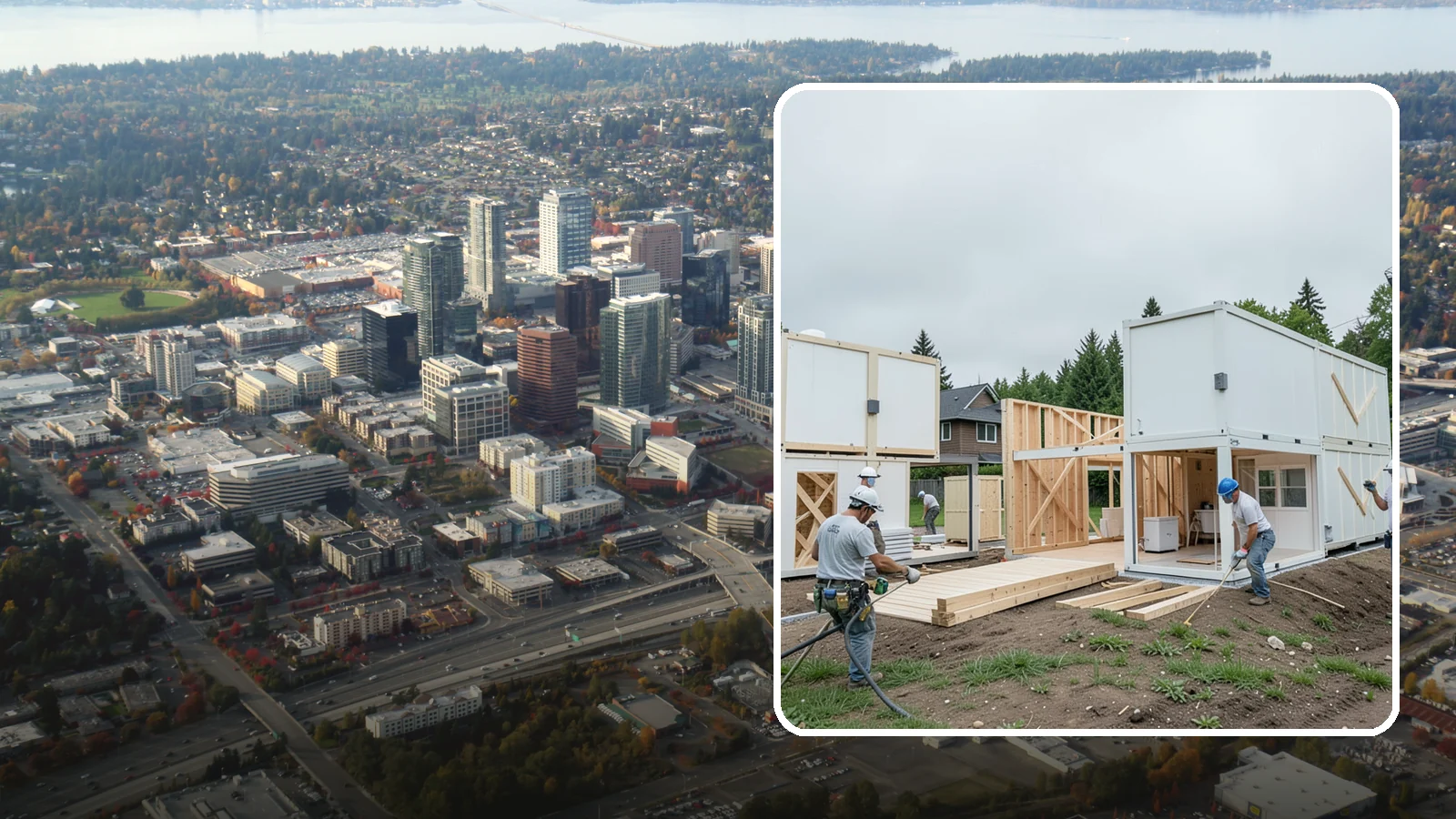 Tiny Home Construction in Bellevue, King County, WA - Tiny home construction that delivers a compact, efficient, fully functional dwelling on your Western Washington property.