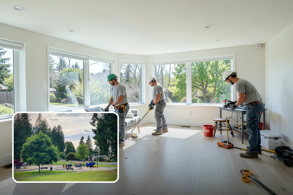 Tiny Home Construction in Bonney Lake, Pierce County, WA - A complete home in a compact footprint