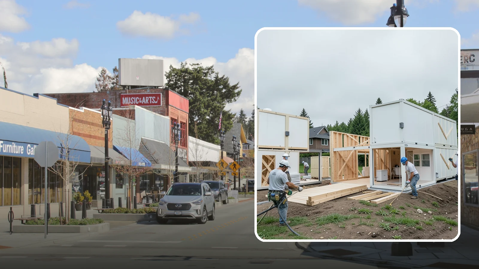 Tiny Home Construction in Bothell, King County, WA - Tiny home construction that delivers a compact, efficient, fully functional dwelling on your Western Washington property.