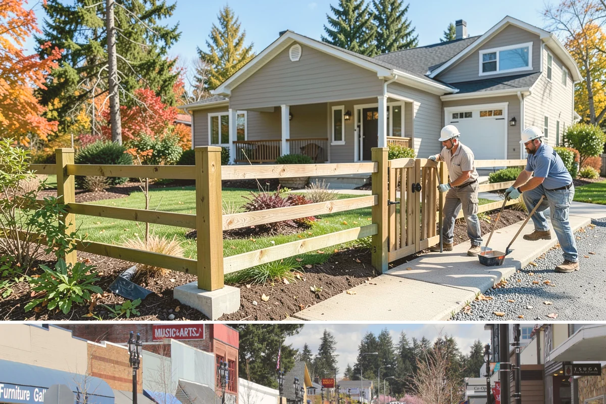 Tiny Home Construction in Bothell, King County, WA - Tiny home exterior construction is best completed in the drier months to keep the compact structure protected while it goes up.