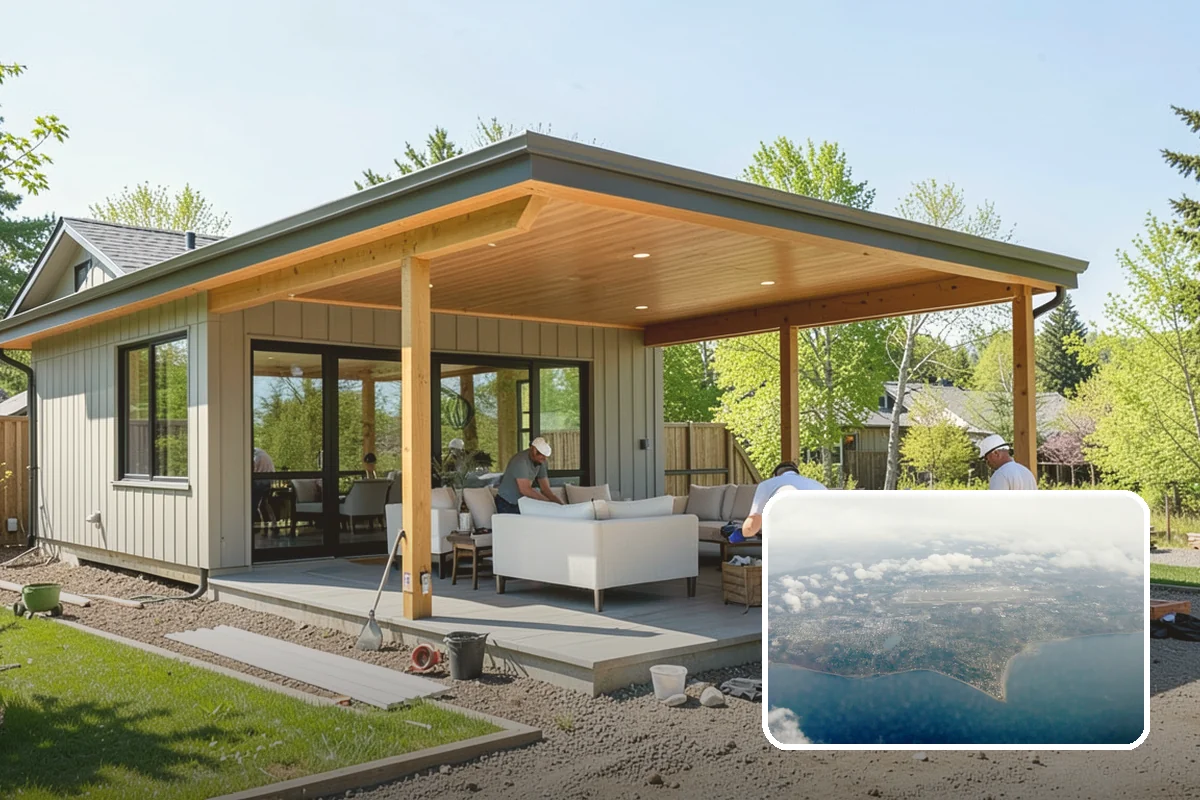 Tiny Home Construction in Burien, King County, WA - A complete home in a compact footprint