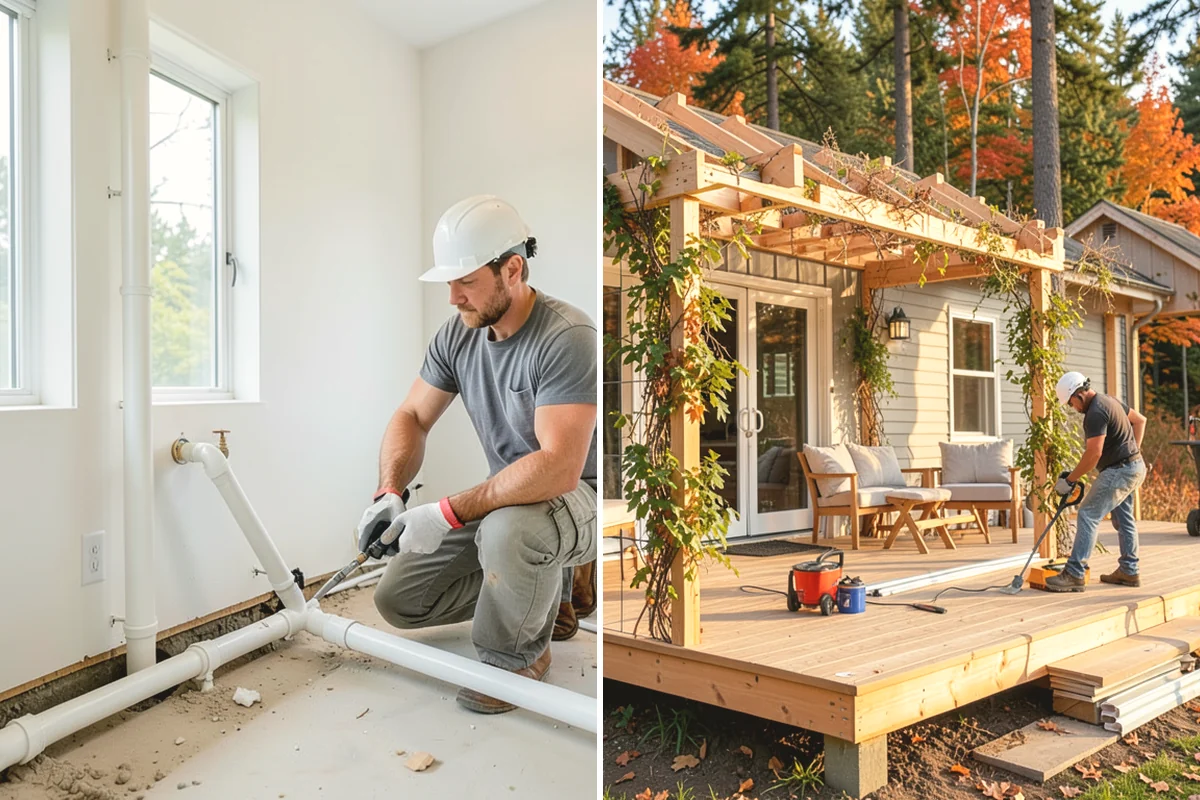 Tiny Home Construction in Burlington, Skagit County, WA - We plan a layout that maximizes compact space