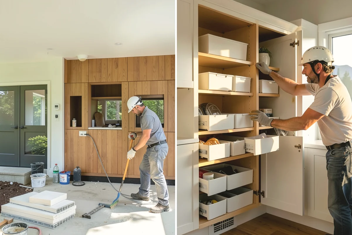 Tiny Home Construction in Carbonado, Pierce County, WA - We plan a layout that maximizes compact space