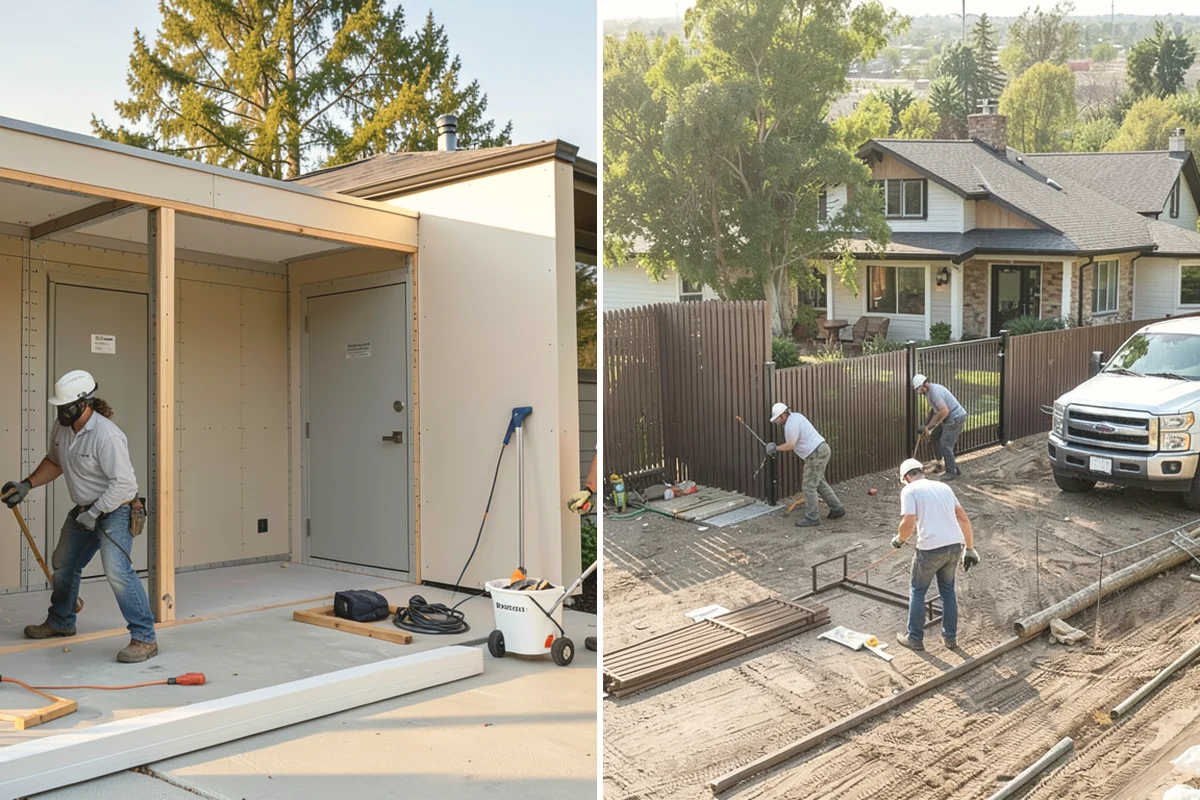 Tiny Home Construction in Carnation, King County, WA - We plan a layout that maximizes compact space